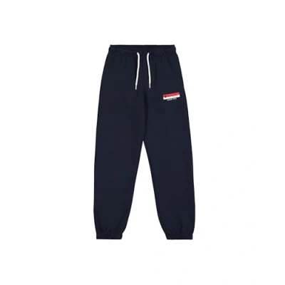 Abbildung von Champion Elastic CUFF Graphic SHOP Jogginghose für Kinder, Größe: 116/122, Dark blue