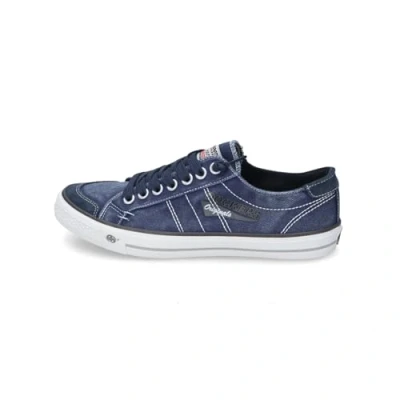 Abbildung von Dockers by Gerli Herren Low Top Sneaker, Männer Halbschuhe,schnürschuhe,schnürer,Business,Freizeit,straßenschuhe,Navy,49 EU