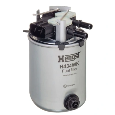 Abbildung von HENGST FILTER H434WK Kraftstofffilter Leitungsfilter NISSAN: Qashqai 2, X Trail, RENAULT: Kadjar