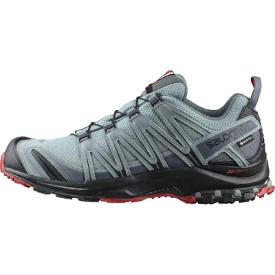 Abbildung von Salomon XA Pro 3D Gore Tex Wasserdichte Herren Trailrunning und Wanderschuhe, Outdoor bereit, Grip, Dauerhafter Schutz, Lead, 41 1/3