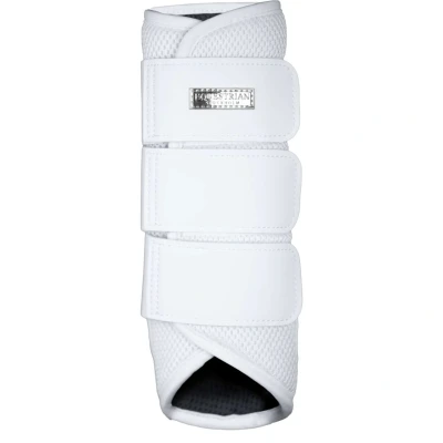 Abbildung von Equestrian Stockholm Classic Mesh Brushing boots White Silver