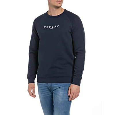 Abbildung von Replay Sweatshirt, Herren, Größe: Medium, Blue
