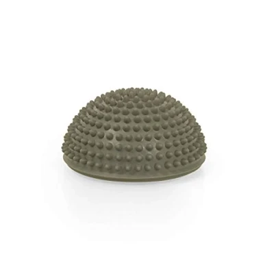 Abbildung von AFH Webshop Therapie Balance Igel Premium Soft ca. Ø 16 cm Blaue Variante Noppenball Massageball Farbauswahl (Hellgrau)