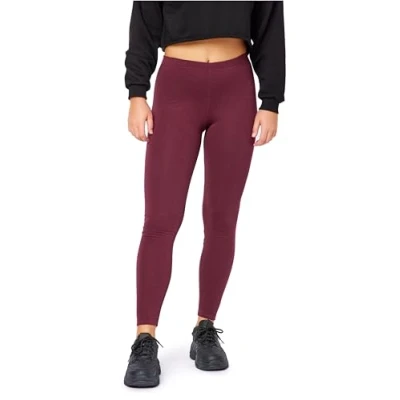 Abbildung von Bellivalini Damen Thermo Leggings Gefüttert für Winter Warme Apre Ski BLV50 320 (Weinrot, M)