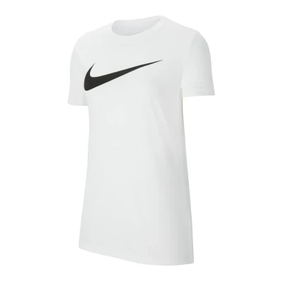 Abbildung von Nike Performance Tshirt print, Damen, Größe: Small, Weissschwarz