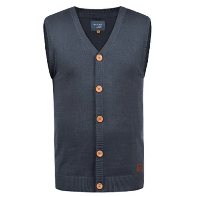 Abbildung von Blend Bhlennardo Weste, Herren, Größe: Large, Navy
