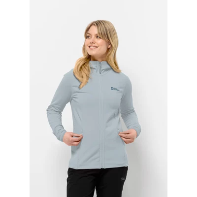 Abbildung von Jack Wolfskin Damen Baiselberg Hooded Fz W Fleece Jacke, Soft Blue, XL EU