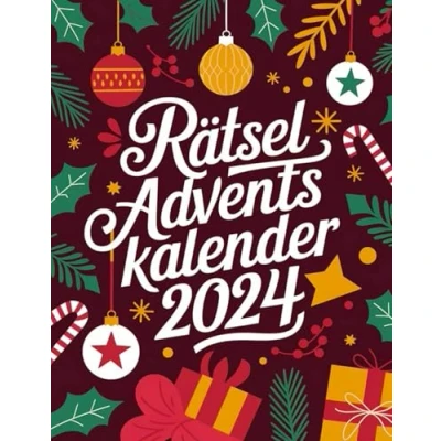 Abbildung von adventskalender Rätsel Erwachsene 2024: Der weihnachtskalender 2024 mit 72 Rätseln in großer Schrift für &amp; Rentner, Sudoku, Wortsuche, Logikaufgaben
