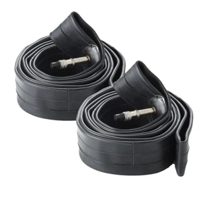 Abbildung von Fischer Fahrradschlauch X2 mittel in 26 Zoll, ETRTO Norm: 40/62 559, Dunlop Ventil, 2 Stück
