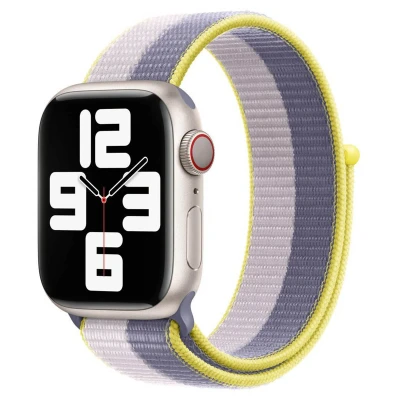 Abbildung von Apple Sport Loop Watch 42mm / 44mm 45mm 49mm Lavender Gray Light Lilac MN5R3ZM/A