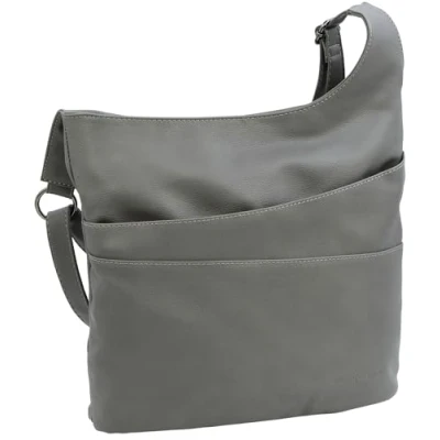 Abbildung von JENNIFER JONES Damen Umhängetasche mit Reißverschluss Handtasche in 2 Größen Crossbody Bag