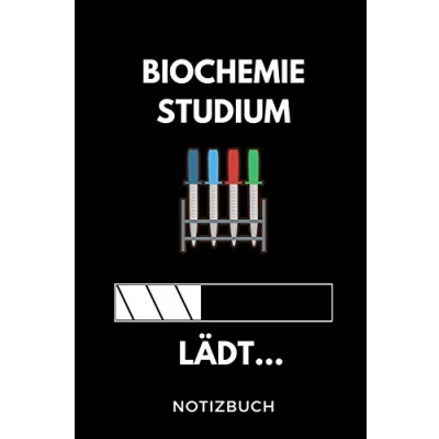 Abbildung von BIOCHEMIE Studium LÄDT... NOTIZBUCH: A5 Studienplaner zum dualen Notizbuch für duale Studenten Semesterplaner witziger Spruch Abitur ... Erstes Semester Pruefung Geburtstag