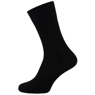 Abbildung von Nur Der Herren Weich &amp; Haltbar Komfort Feuchtigkeitsregulierung Mit Komfortbund Socken, Schwarz, 43 46 EU