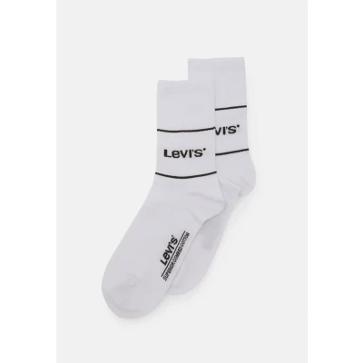 Abbildung von Levi&#039;s Short CUT LOGO Sport Unisex 2 PACK Socken, Größe: 39 42, White