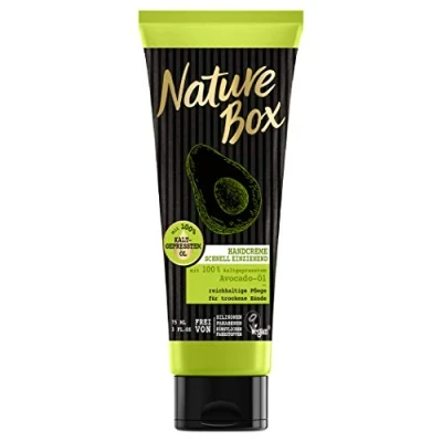 Abbildung von Nature Box Handcreme Avocado Öl, 1er Pack (1 x 75 ml)