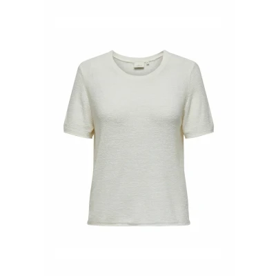 Abbildung von ONLY Carmakoma Sunny Tshirt basic, Damen, Größe: L 50/52, Cloud dancer
