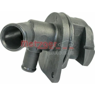 Abbildung von METZGER 4010105 Flansch Wasserpumpe mit Dichtung PEUGEOT: 207 Hatchback, 206 CITROËN: C3 I II