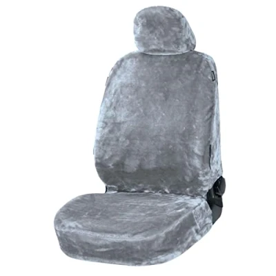 Abbildung von WALSER 20093 Sitzschonbezug silber Polyester vorne