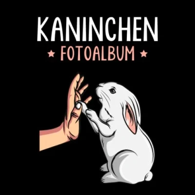 Abbildung von Kaninchen Fotoalbum: tolles Album für alle Hasen Besitzer Erinnerungsalbum Geschenkidee Liebhaber Zum Festhalten schöner Momente mit deinen
