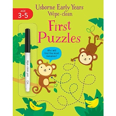 Abbildung von Early Years Wipe Clean First Puzzles (Usborne clean, 21)