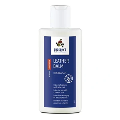 Abbildung von Shoeboy&#039;s Leather Balm Lederbalsam mit natürlichen Inhaltsstoffen, 1er Pack (1 x 150 ml)