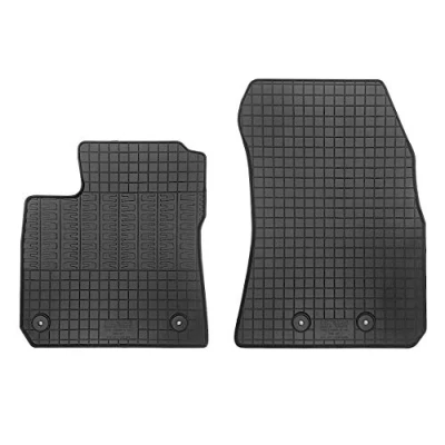 Abbildung von AutoStyle CK RFO06 Fußmattensatz Vollgummi vorne und hinten 4 schwarz