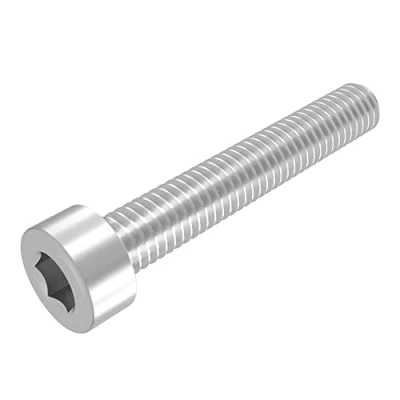 Abbildung von SECCARO Zylinderschraube M4 x 25 mm, Edelstahl V2A VA A2, DIN 912 / ISO 4762, Innensechskant, Vollgewinde, 20 Stück