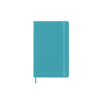 Abbildung von Moleskine Notizbuch Large Liniert Fester Einband Riffblau