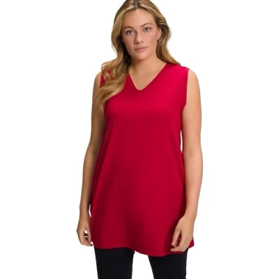 Abbildung von Ulla Popken, Damen, große Größen, Basic V Top