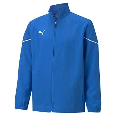 Abbildung von Puma Fussball Teamsport Teamrise Sideline SJ Trainingsjacke für Kinder, Größe: 140, Blauschwarz