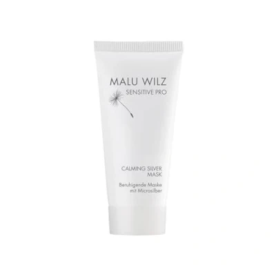 Abbildung von Malu Wilz Calming Silver Mask 50ml, vegan I Gesichtsmaske Frauen Beruhigende Gesichtsmasken Pflege für irritierte Haut Pflegt die geschmeidig zart