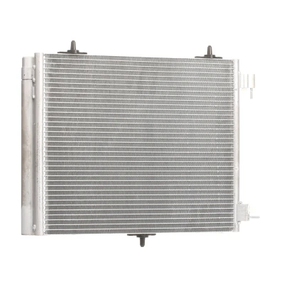 Abbildung von VALEO 814095 Klimakondensator ohne Trockner Aluminium 372 R 134a CITROËN: C3 II, I Hatchback, Pluriel, PEUGEOT: 207 SW, CC