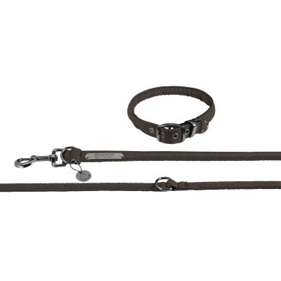 Abbildung von Eskadron Hundeset Platinum Faux Leather Teak