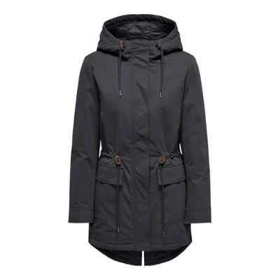 Abbildung von ONLY Damen Winterjacke ONLLouise AW Parka Life mit Kapuze 15321921 Blue Graphite XS