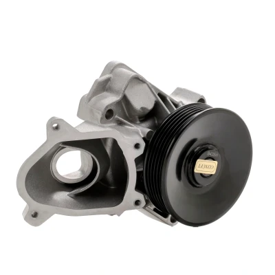 Abbildung von HEPU P466 Wasserpumpe mit Keilrippenriemenscheibe Dichtung mechanisch BMW: 5 Saloon, Touring, 3 Saloon