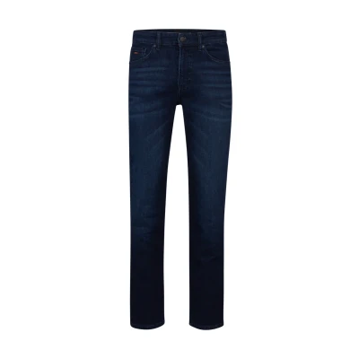 Abbildung von BOSS X Beckham Jeans Straight Leg, Herren, Größe: 33x34, Dark blue