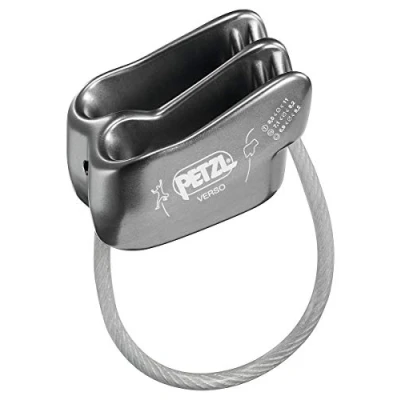 Abbildung von PETZL Sicherungsgerät VERSO Unisex, Grau, Einheitsgröße
