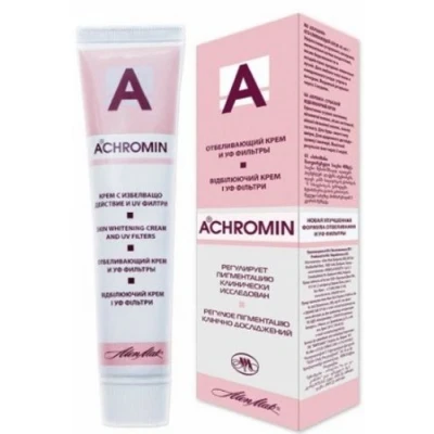 Abbildung von Achromin Skin Whitening Cream für dunkle Spots, Age Spots und Post Pregnancy Brown Patches 2 x 45 ml (Sparpack)