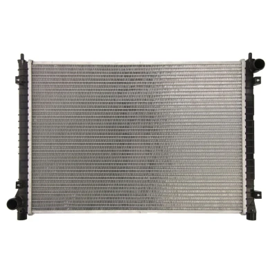 Abbildung von NRF 55444 Kühler, Motorkühlung Aluminium 615 417 32 Kühlrippen gelötet