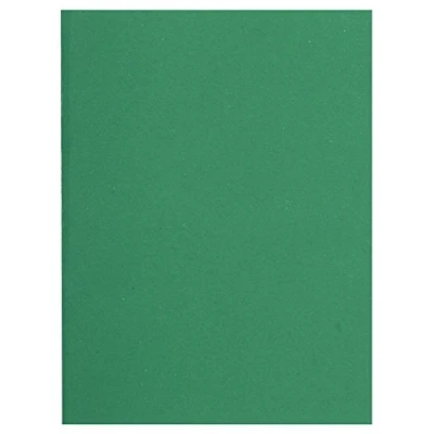 Abbildung von Exacompta 150004E 100er Pack Aktendeckel Forever DIN A4 aus flexiblem Recycling Karton grün Mappe blauer Engel zertifiziert Einschlagmappe