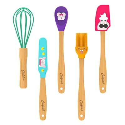 Abbildung von Chefclub Kids Mini Utensilien: Süße Küchenutensilien für kleine Nachwuchs Köche