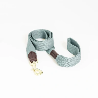Abbildung von Kentucky Hundeleine Jacquard Hellblau 140cm