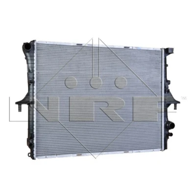 Abbildung von NRF EASY FIT 53864 Kühler, Motorkühlung Aluminium 710 551 40 mit Anbauteilen Kühlrippen gelötet VOLKSWAGEN: Touareg I