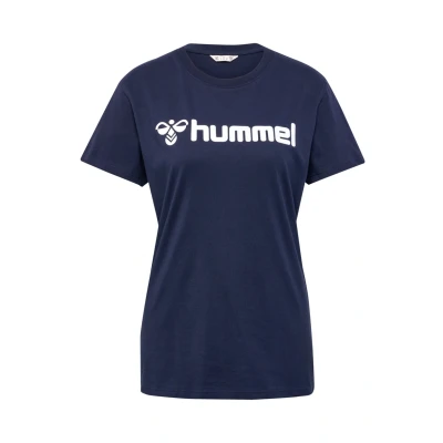Abbildung von Hummel GO 2 0 LOGO S/S Tshirt print, Damen, Größe: 44, Marine
