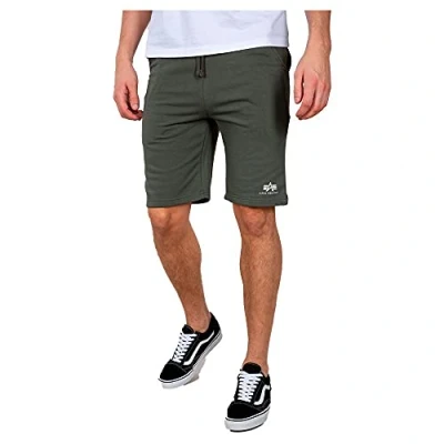 Abbildung von Alpha Industries Jogginghose, Herren, Größe: Large, Green