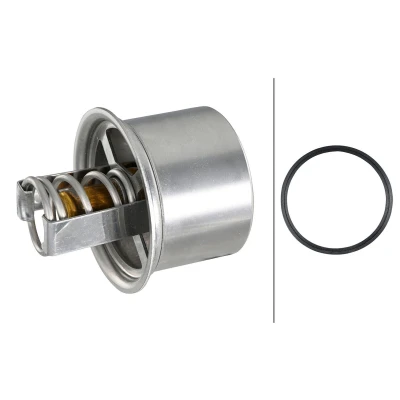 Abbildung von HELLA 8MT 354 778 441 Kühlwasserthermostat 82 mit Dichtungen