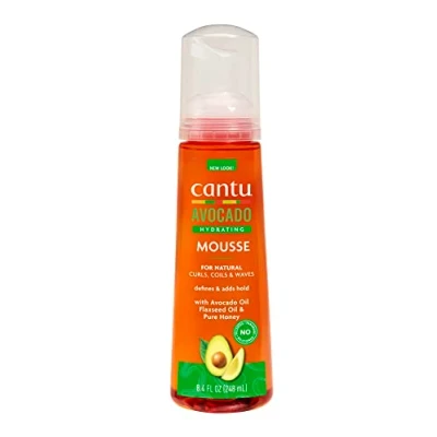Abbildung von Cantu Feuchtigkeitsspendendes Mousse mit Avocado, 248 ml, Definition und Kontrolle des Haares