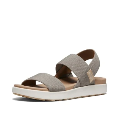 Abbildung von Keen ELLE Backstrap Trekkingsandale, Damen, Größe: 41, Brown/taupe Schuhe