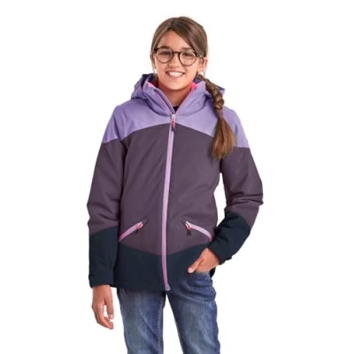 Abbildung von killtec Mädchen Outdoorjacke/Funktionsjacke mit Kapuze KOW 195 GRLS JCKT, pflaume, 128, 38510 000