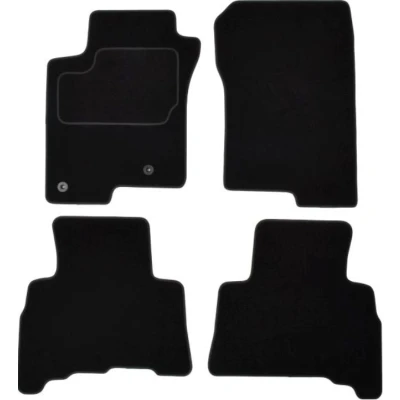 Abbildung von MAMMOOTH A041 TOY240 PRM 01 Fußmattensatz Textil vorne und hinten 4 schwarz TOYOTA: Land Cruiser Prado 150